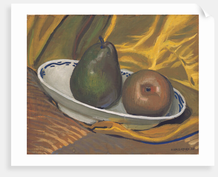 Still life with pears, 1921 by Felix Edouard Vallotton