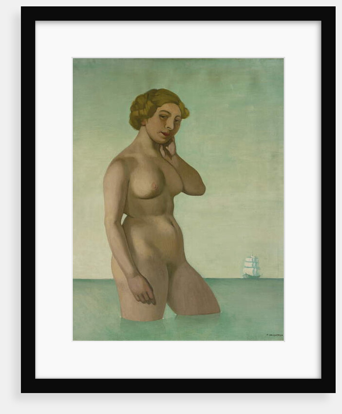 Nude with a Frigate, 1916 by Felix Edouard Vallotton