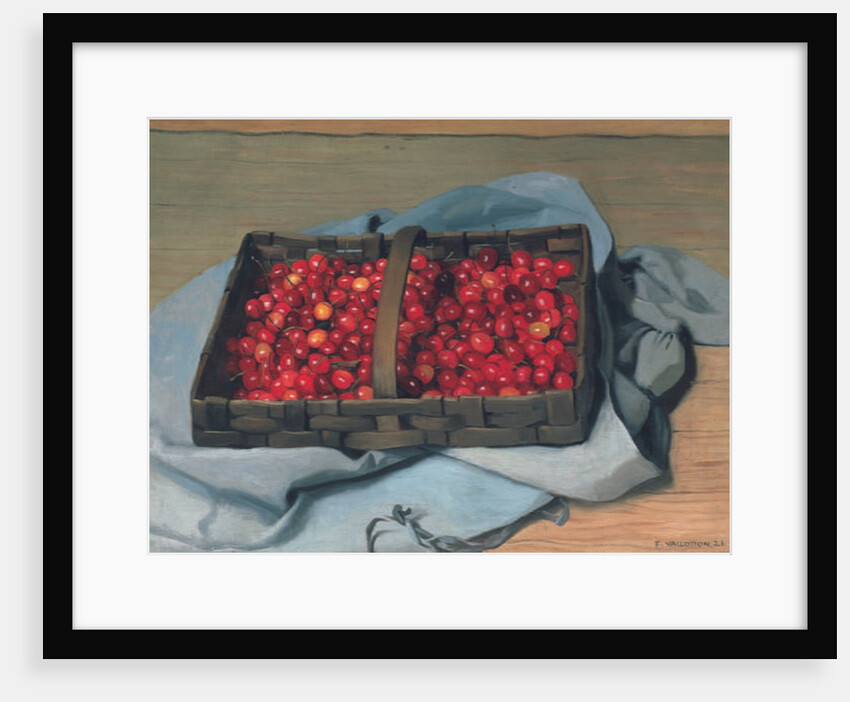 Basket of Cherries, 1921 by Felix Edouard Vallotton