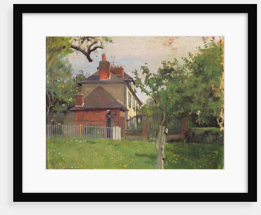 Villa Beaulieu, Honfleur, 1909 by Felix Edouard Vallotton