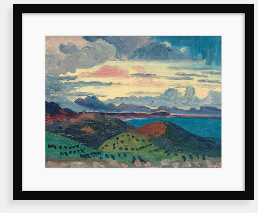 Sunset over the Dalmatian Coast by Derwent Lees