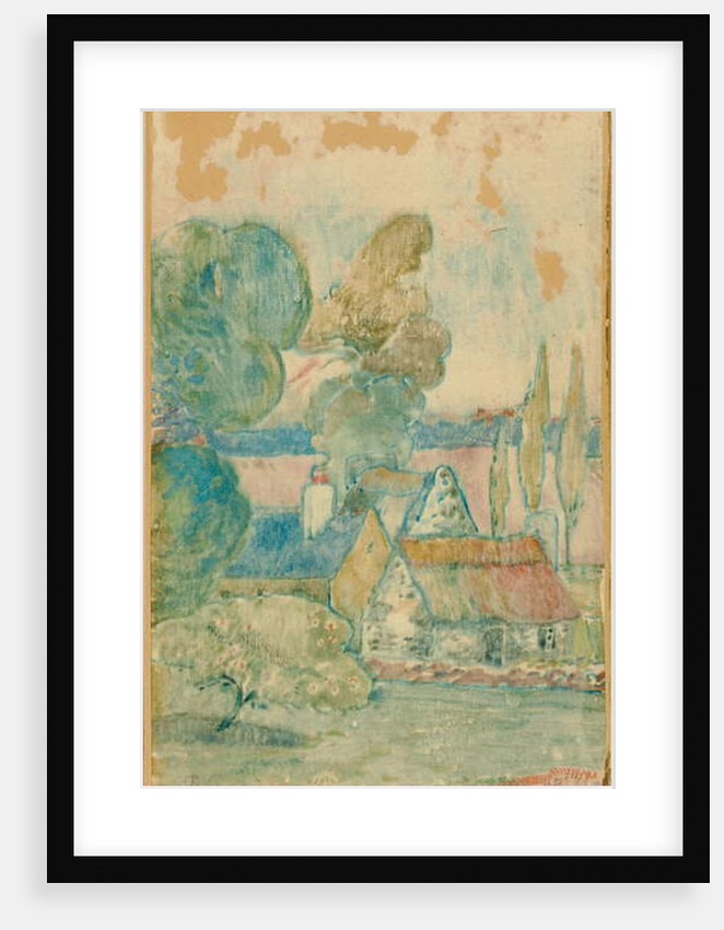 Les Chaumieres, 1894 by Paul Gauguin