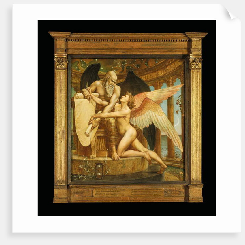 The Roll of Fate, 1882 by Walter Crane