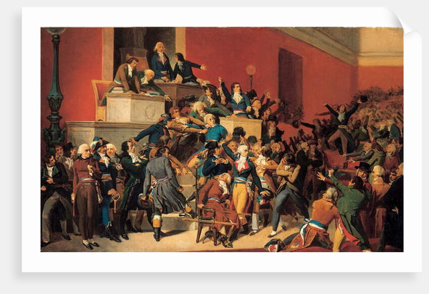 Le 9 Thermidor by Raymond Quinsac Monvoisin