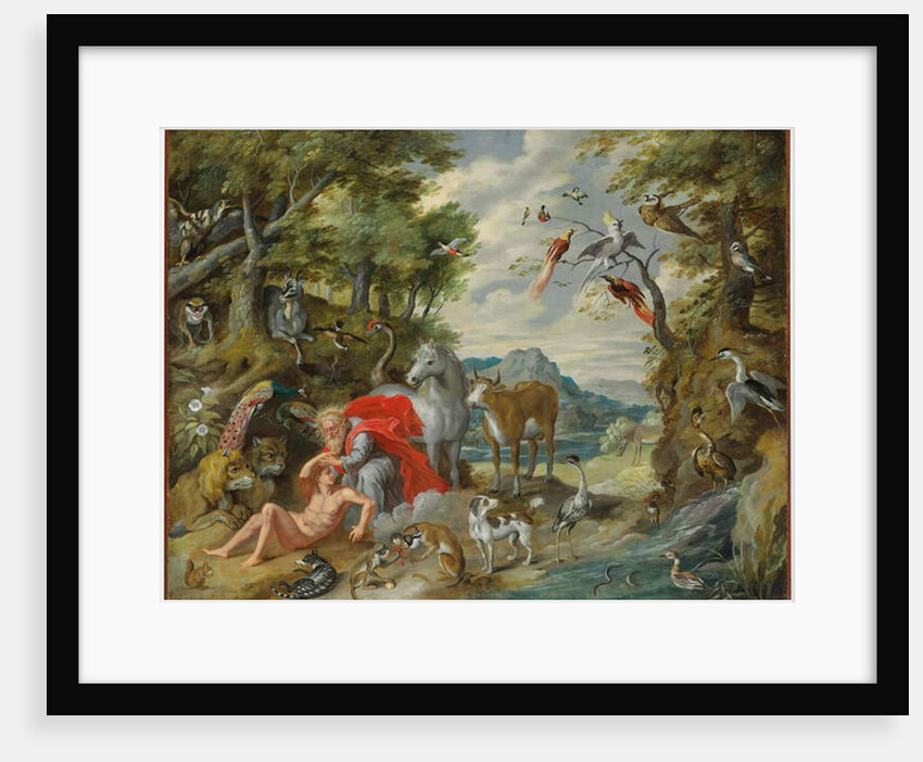 The Creation of Adam by Jan the Younger Brueghel