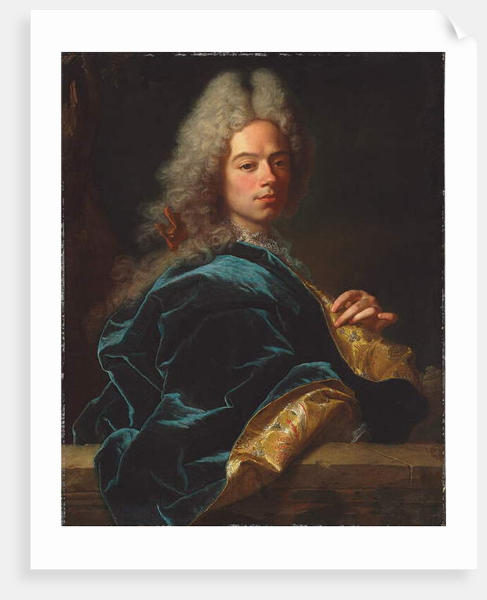 Portrait of Jean-Louis de Roll-Montpellier by Hyacinthe Francois Rigaud