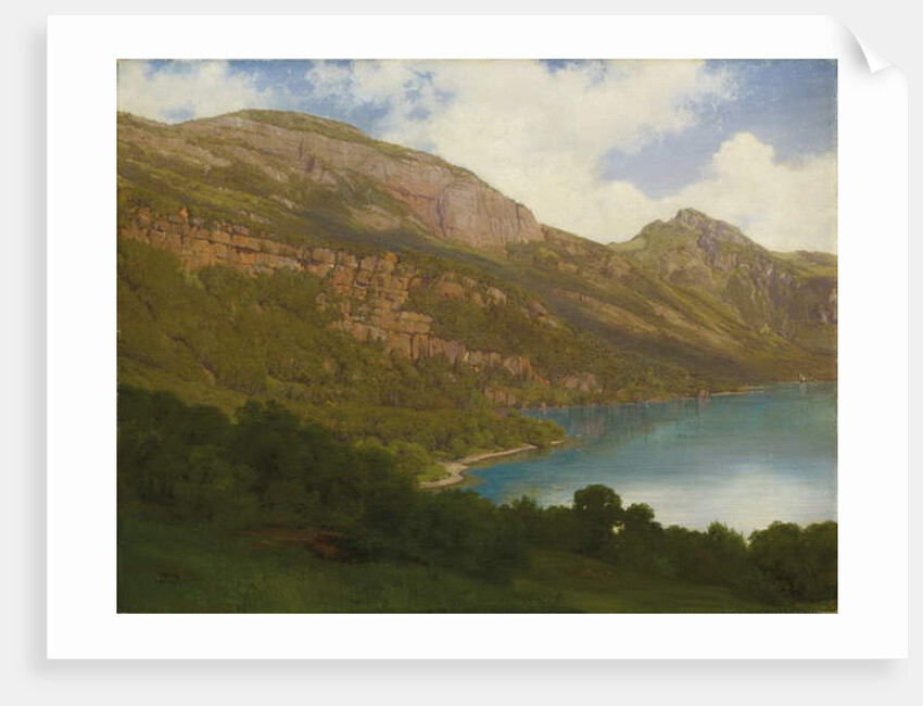 View from the Rigi overlooking Lake Lucerne, 1857 by Robert Zund