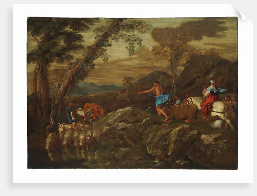 Jacob's Journey, 1633 by Giovanni Benedetto Castiglione