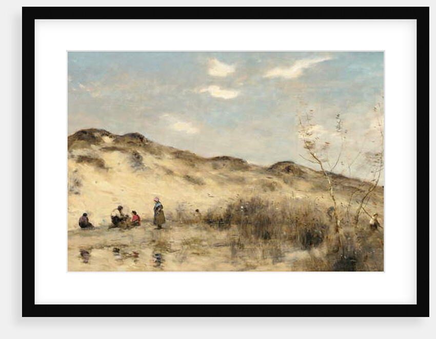 The Dunes of Dunkirk, 1873 by Jean Baptiste Camille Corot