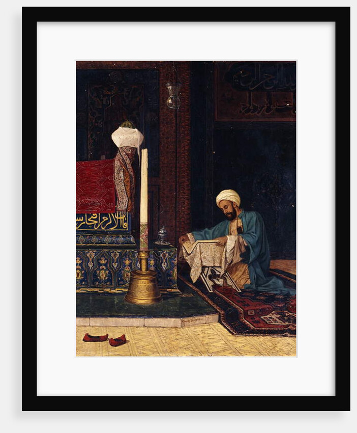 The Tomb of Mehmed I, Yesil Turbe, Bursa, 1881 by Osman Hamdi Bey