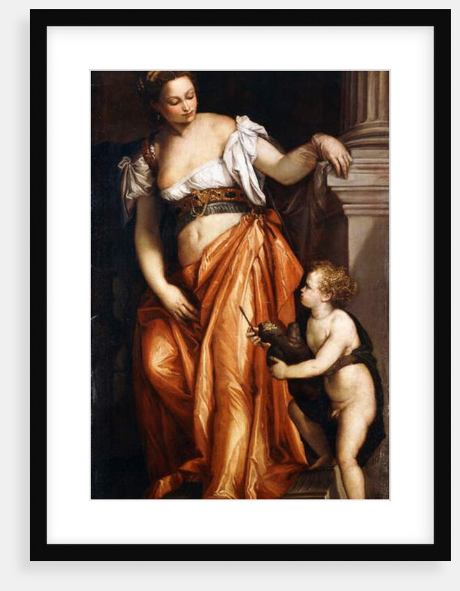 A personification of Sculpture, c.1557-59 by Veronese