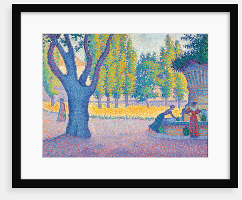 Saint-Tropez, Fontaine des Lices, 1895 by Paul Signac