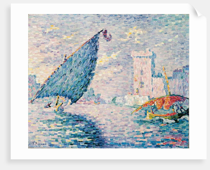 Marseille, Fishing Boats, 1907 by Paul Signac