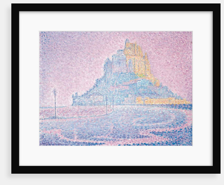 Mont Saint-Michel, Fog and Sun, 1897 by Paul Signac