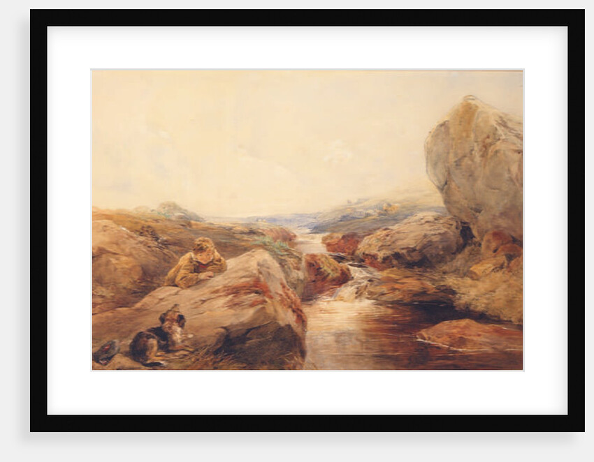 On the Moors, 1843 by Francis William Topham