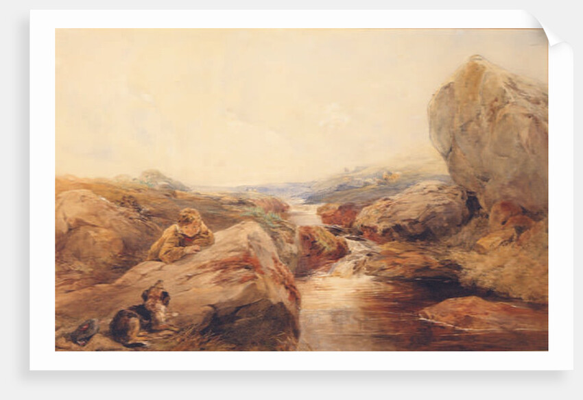 On the Moors, 1843 by Francis William Topham