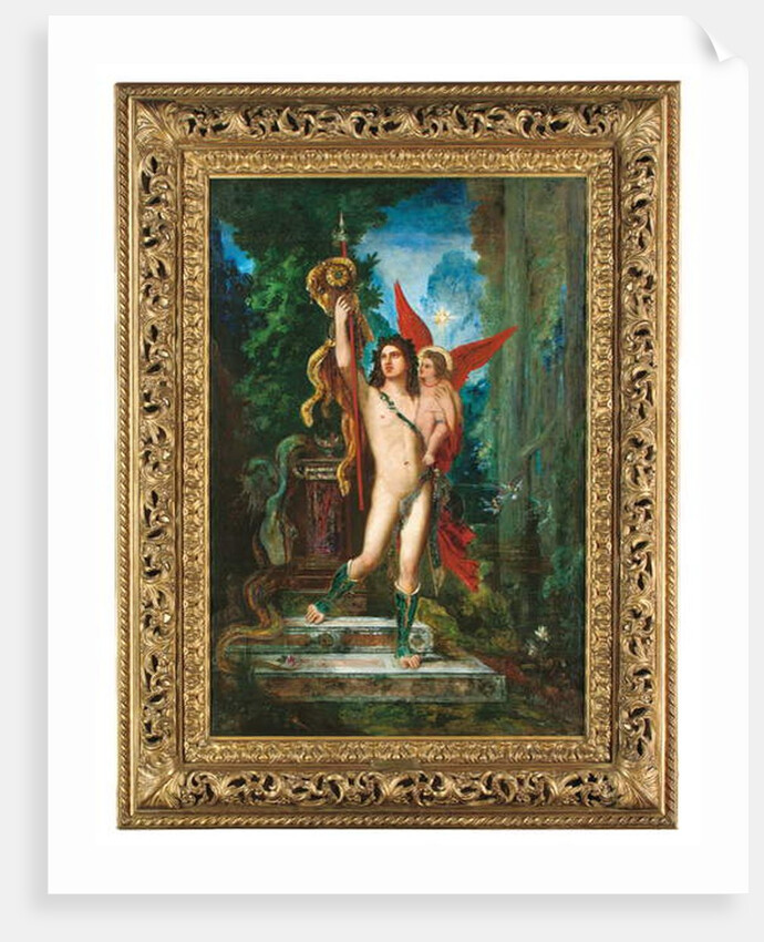 Jason and Eros, 1890-91 by Gustave Moreau