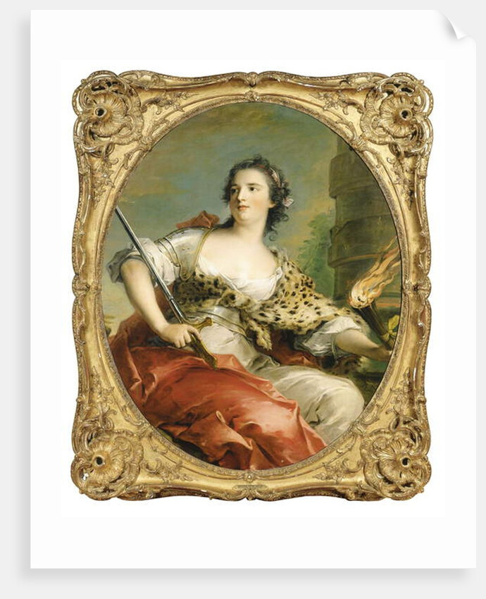 La Force, a personification of Fortitude, 1743 by Jean-Marc Nattier