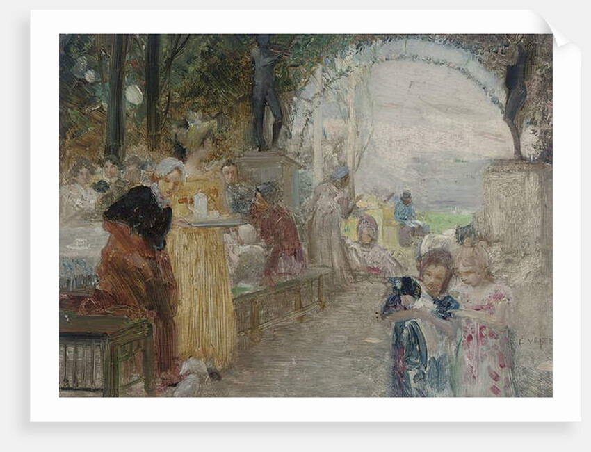 The Tea Party by Edouard Veith