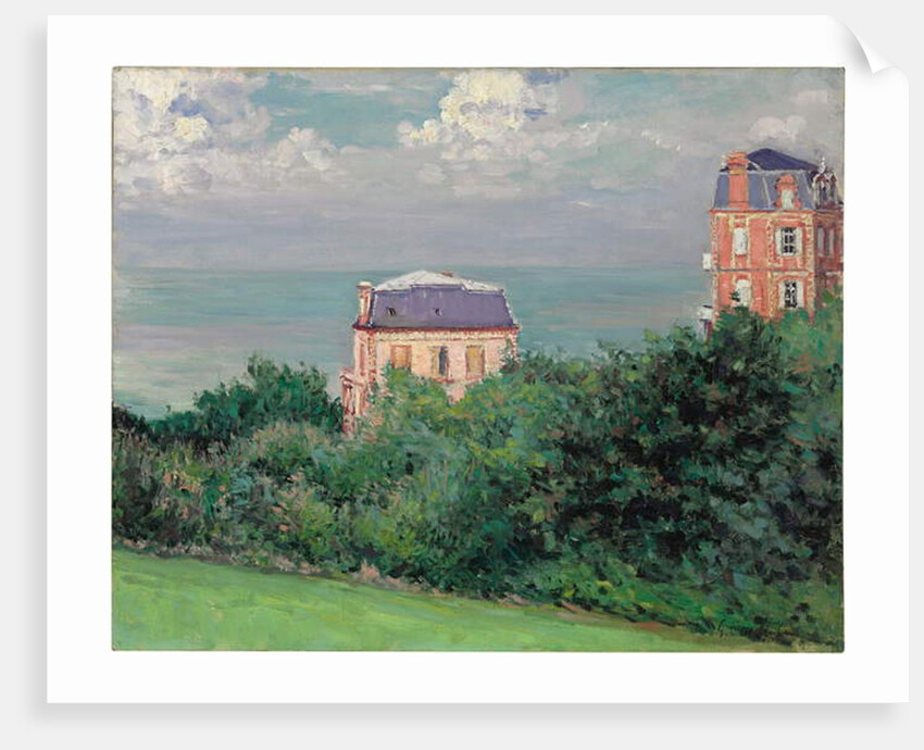 Villas at Villers-sur-Mer by Gustave Caillebotte