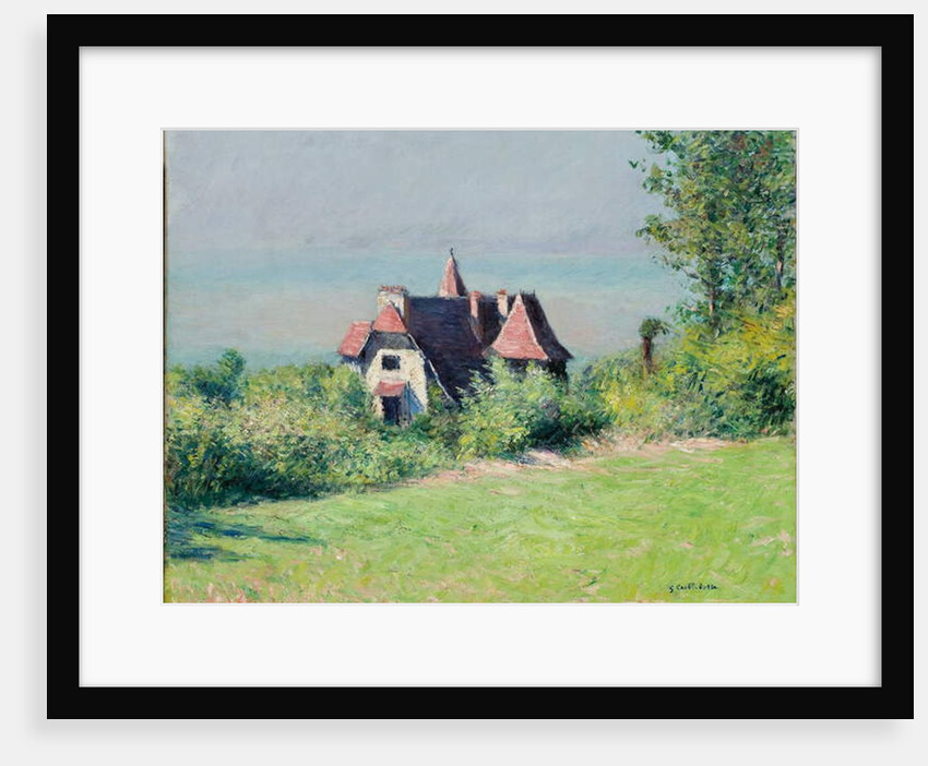 A Villa at Trouville, 1882 by Gustave Caillebotte