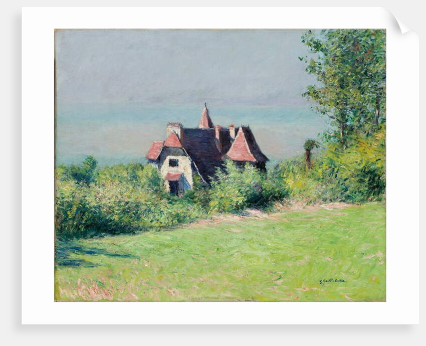 A Villa at Trouville, 1882 by Gustave Caillebotte