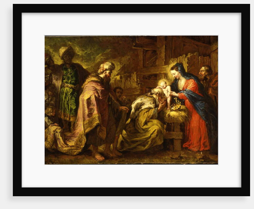The Adoration of the Magi by Orazio de' Ferrari