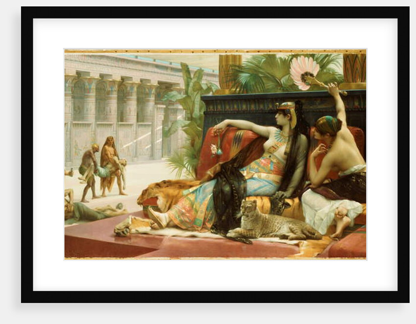 Cleopatra Testing Poison on Condemned Slaves, 1887 by Alexandre Cabanel