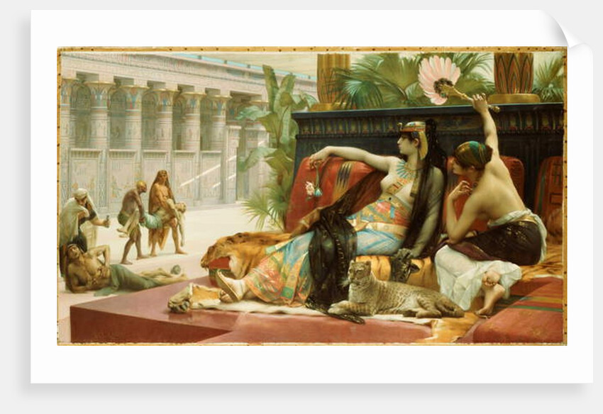 Cleopatra Testing Poison on Condemned Slaves, 1887 by Alexandre Cabanel