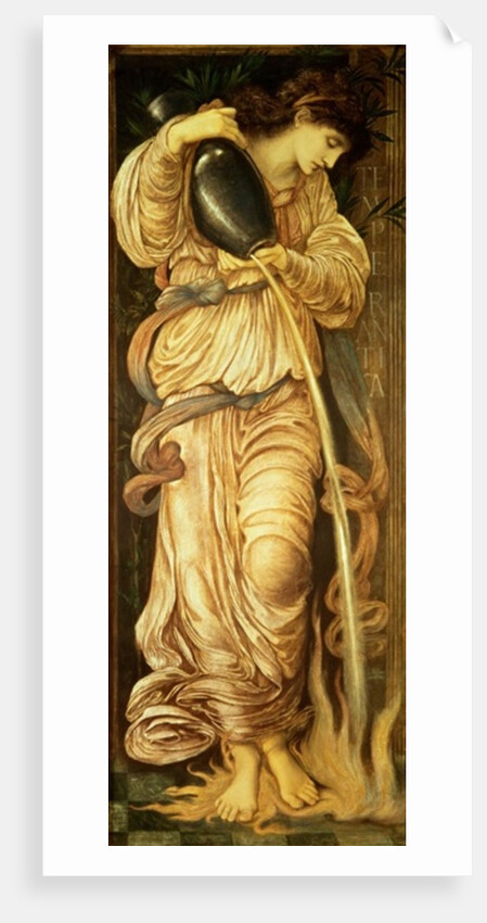 Temperantia, 1872 by Edward Coley Burne-Jones