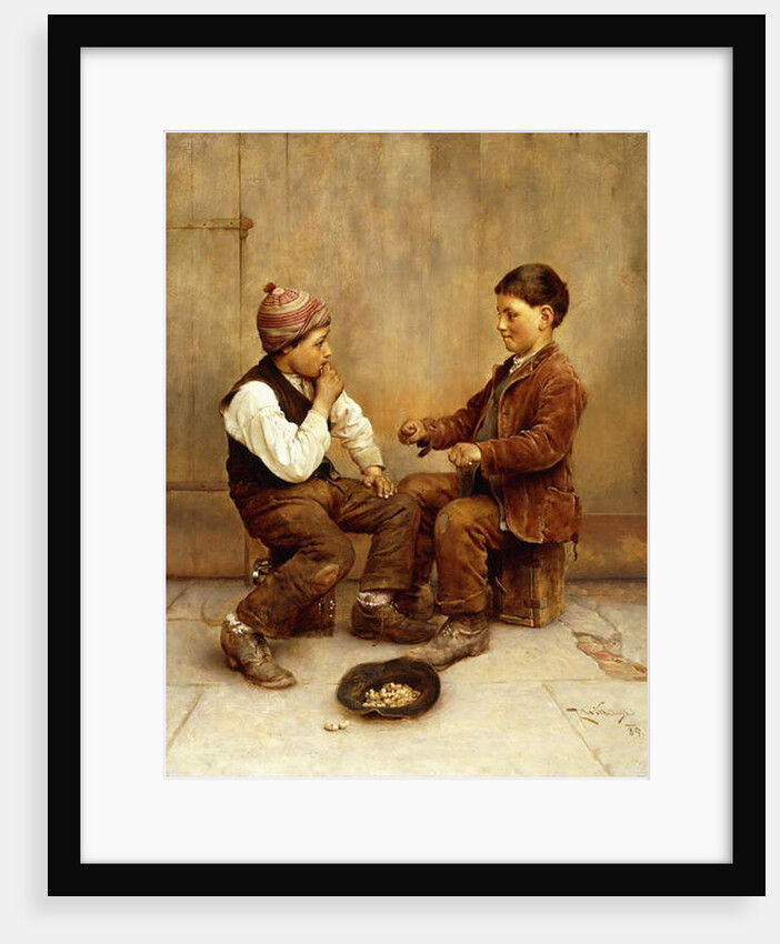 Pick a Hand, 1889 by Karl Witkowski