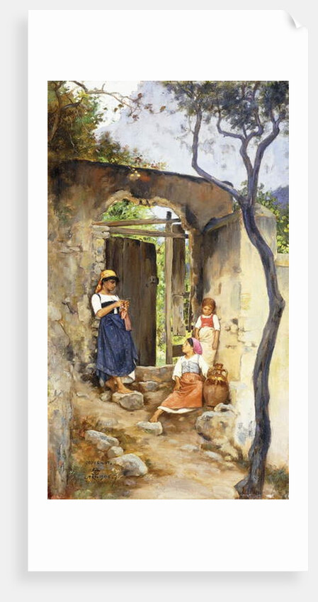The Garden Door, 1906-1907 by Charles Caryl Coleman