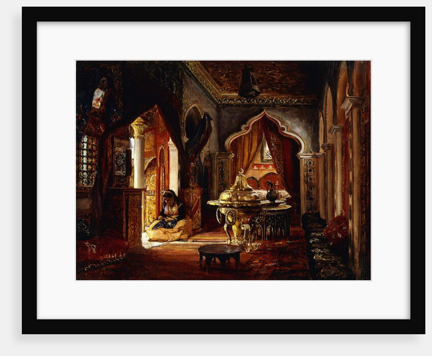 Within the Seraglio, 1879 by Frederick Arthur Bridgman
