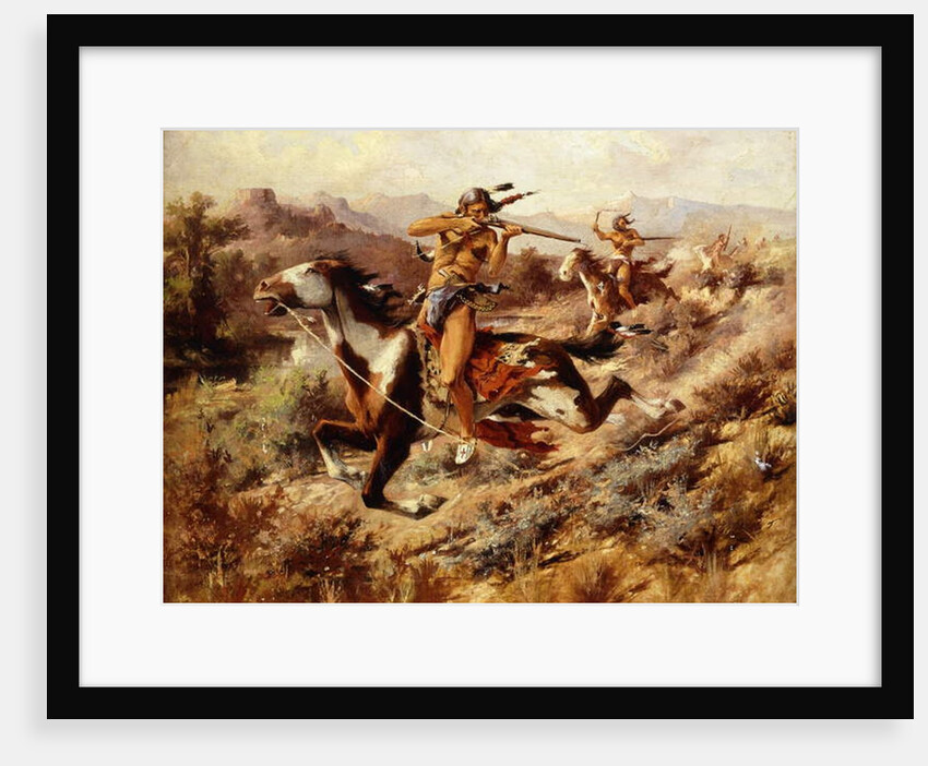 The Pursuit by Edgar Samuel Paxson