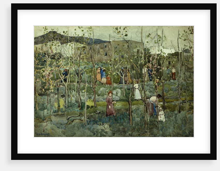 Capri, 1899 by Maurice Brazil Prendergast