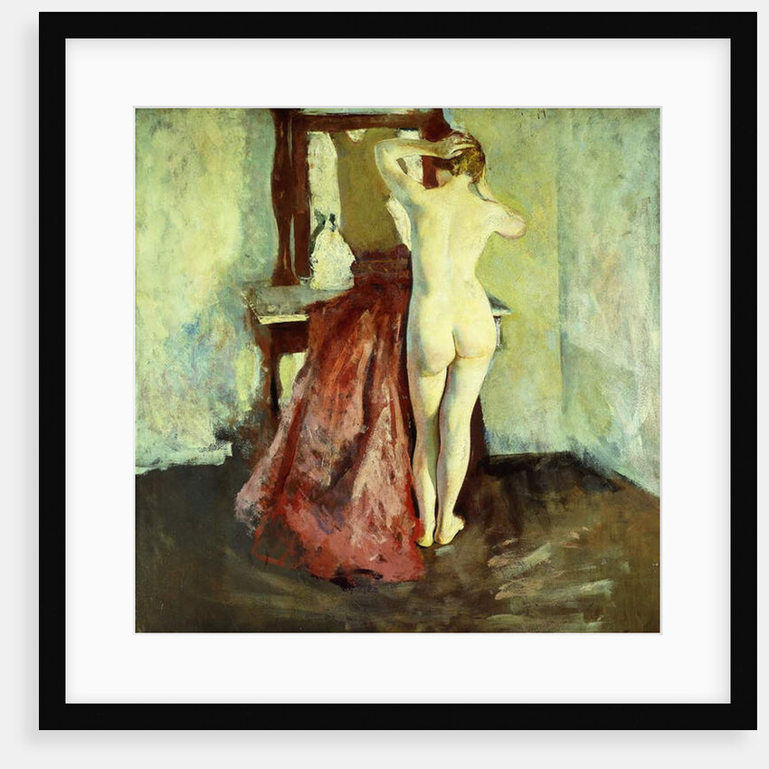Nude Before Mirror by Charles Webster Hawthorne