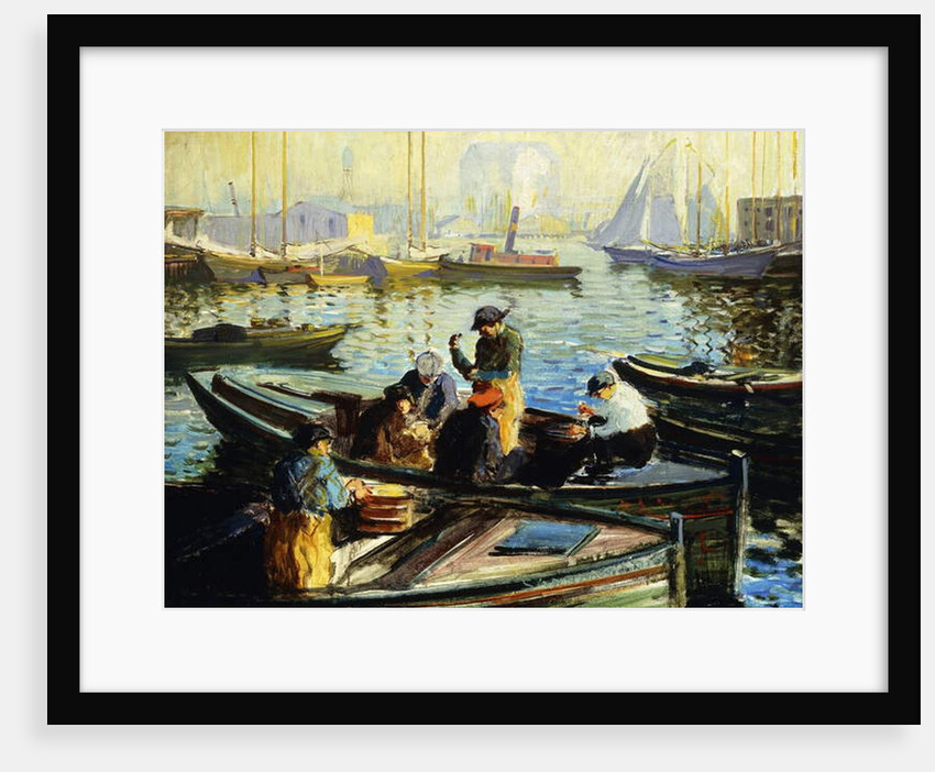 Boston Harbor by Arthur Clifton Goodwin