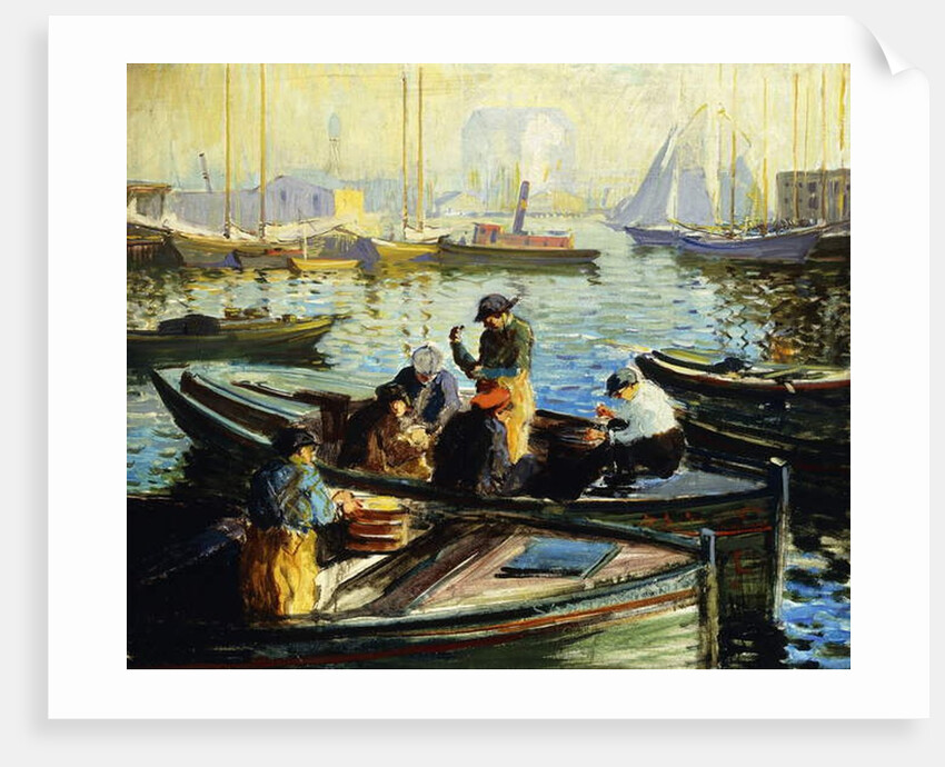 Boston Harbor by Arthur Clifton Goodwin