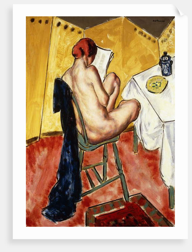 The Yellow Screen, by Alfred Henry Maurer