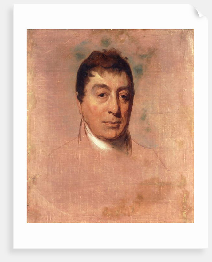A Life Study of the Marquis de Lafayette, 1824-1825 by Thomas Sully