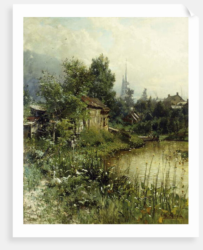 A Glimpse of Morristown, New Jersey by George Herbert McCord