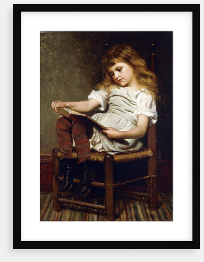 A Leisure Hour, 1881 by John George Brown