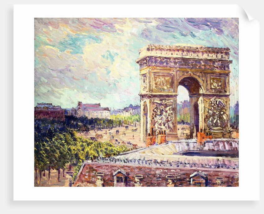 Arc de Triomphe, c.1912 by William Samuel Horton