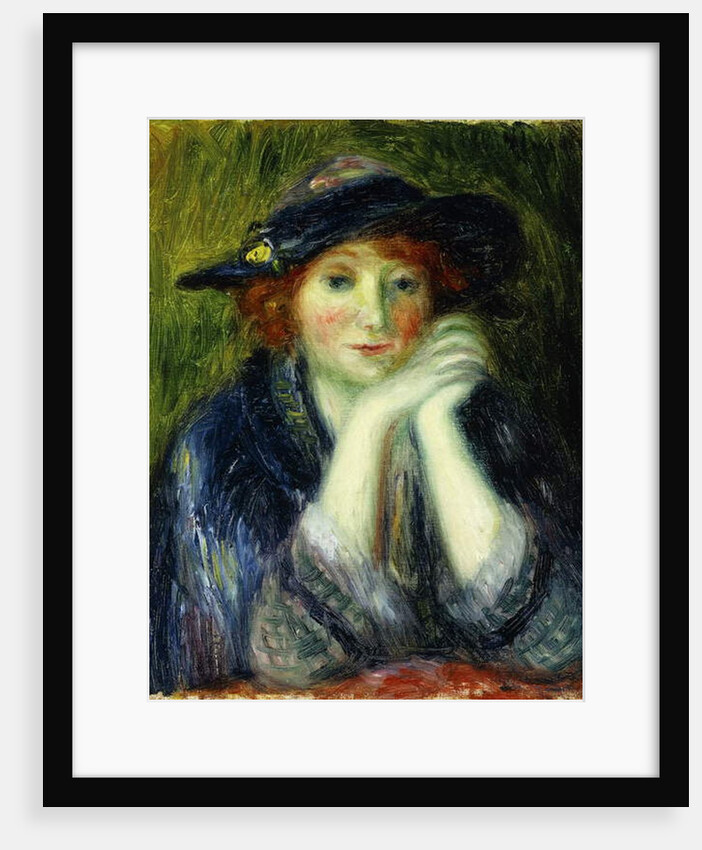 Portrait Study of an Artist's Model by William James Glackens