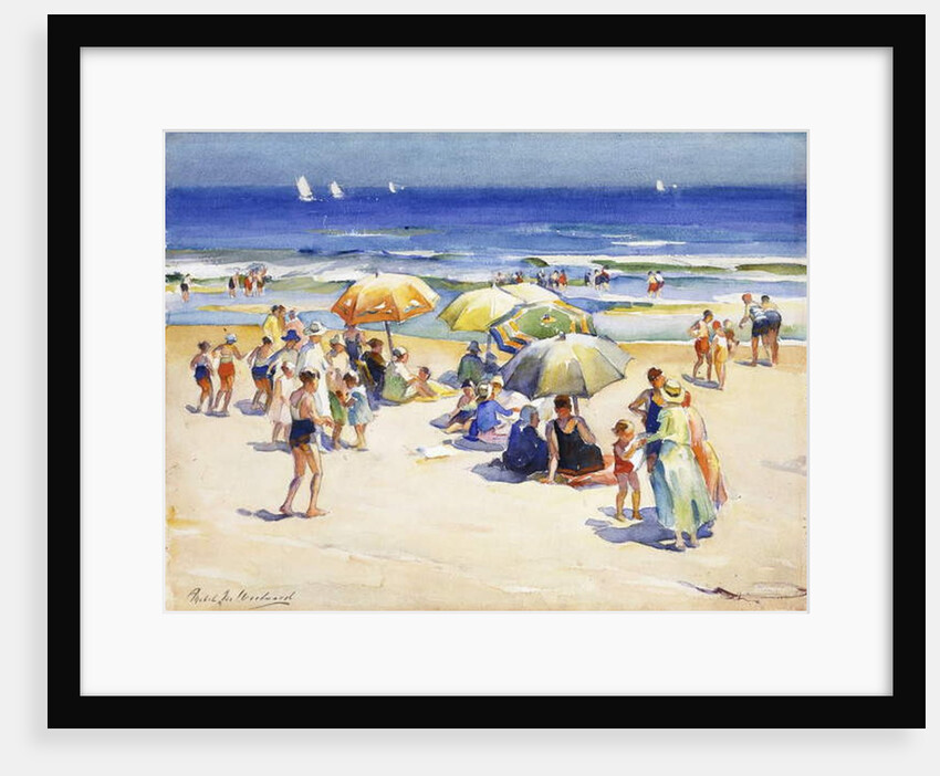 An Afternoon at the Beach by Mabel Woodward