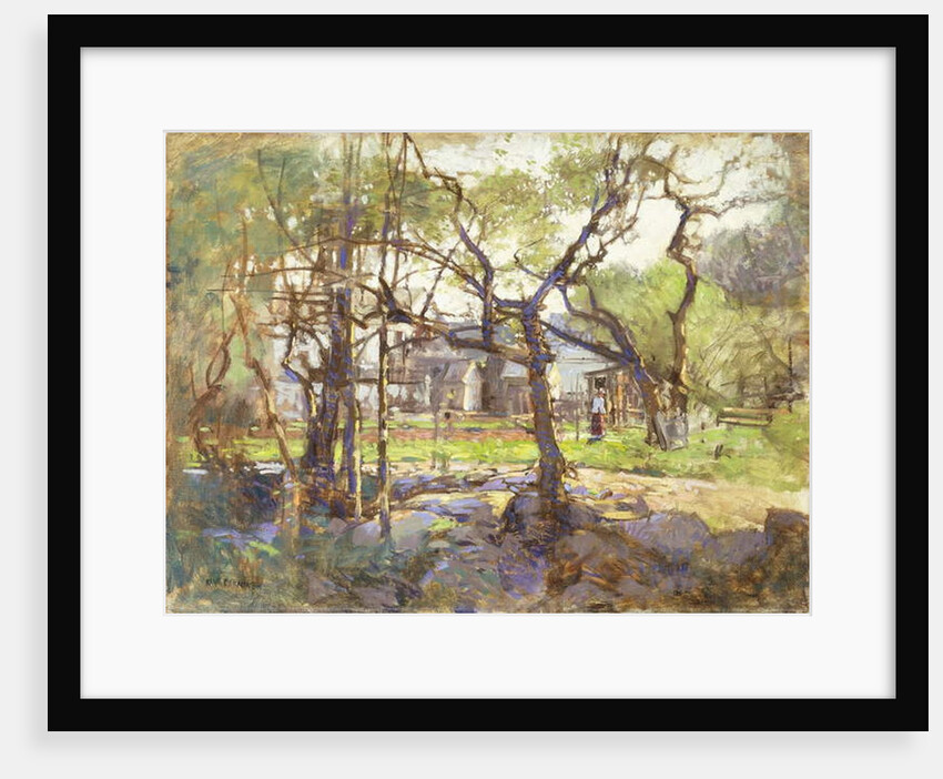 Farmyard, Gloucester by Paul Cornoyer