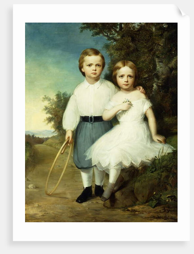 Alice and Andrew McCormick, c.1864 by Thomas Buchanan Read