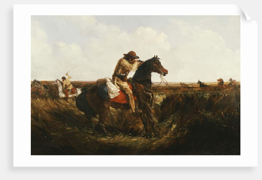 The Check - Keep Your Distance, 1852 by Arthur Fitzwilliam Tait