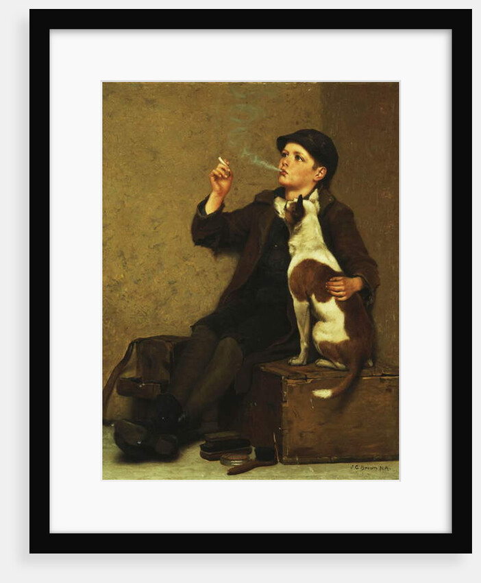 Shoe Shine Boy by John George Brown