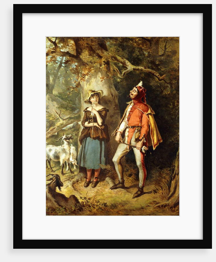 Touchstone and Audrey, 1886 by Felix Octavius Carr Darley